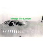 B-24 Bomber Pilot in Cockpit Photo