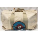 WWII US Navy Identified SS 331 USS Bugara Rigger Made Kit / Overnight Bag From 3rd War Patrol