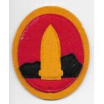 1930's-WWII Hawaiian Coast Artillery Brigade Multi-Piece Wool Patch