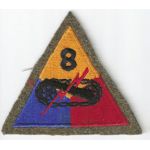 Pre-WWII 8th Armor Division WOOLIE Patch