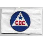 WWII Home Front Civil Defense Corps General Staff Armband