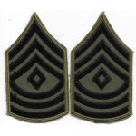 Vietnam First Sergeant Twill Chevron Set