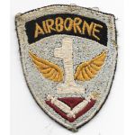 WWII - Occupation 1st Airborne Task Force Theatre Made Patch