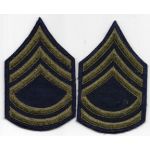 WWII Army Platoon Sergeant Chevron Set