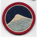 Korean War Far East Command Raw Silk Patch