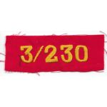 ARVN / South Vietnamese 3rd Platoon 230th Regional Forces Battalion Strip / Patch