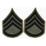 Sergeant First Class Twill Chevron Set