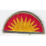 WWII Occupation - Late 1940's 41st Division Silk Patch.