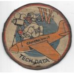 WWII AAF Camera Unit WF Tech Data Squadron Patch