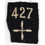 WWI 427th Aero Squadron Enlisted Patch