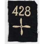 WWI 428th Aero Squadron Enlisted Patch