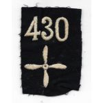 WWI 430th Aero Squadron Enlisted Patch