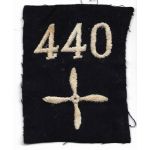 WWI 440th Aero Squadron Enlisted Patch