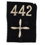 WWI 442nd Aero Squadron Enlisted Patch.