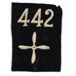 WWI 442nd Aero Squadron Enlisted Patch.