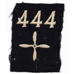 WWI 444th Aero Squadron Enlisted Patch