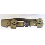 Pre-WWI era M1910 Pea Green Officers Garrison Belt