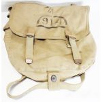 WWII era USMC Officers bag that is marked to the 4th Division