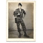 ARVN / South Vietnamese  Army Airborne Soldier Wearing Tiger Stripe Photo