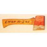 WWII Anti-Axis Chop A Jap Wooden Ax