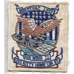 Vietnam Era US Navy Air Wing 11 USS Kitty Hawk WESTPAC 1972 Patch