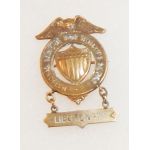WWI National League For Women's Service Lieutenant Badge