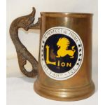 Vietnam Era US Air Force Detachment 3 621st Troop Carrier Squadron Thailand Made Brass Mug