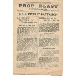 WWII 504th Parachute Infantry Prop Blast Continental Edition Newspaper