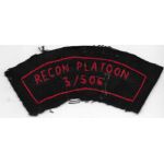 Vietnam Recon Platoon 3rd Brigade 506th Airborne Infantry Tab