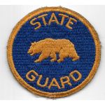 WWII Greenback California State Guard Patch