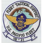 Vietnam Era US Navy VR-21 Fleet Tactical Support Pacific Fleet Japanese Made Squadron Patch