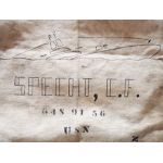 WWII Submarine Decorated US Navy Seabag