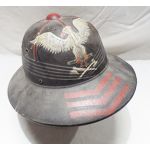 WWII era US Navy SeaBees Named Painted Pith helmet