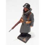 1930's era German sentry composition figure made by Lineol