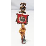 1930's era German NSDAP Standard Bearer composition figure made by Elastolin