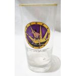 1940's or 1950's Army Air Corps 1st Bombardment Squadron Bar Glass