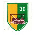 ARVN / South Vietnamese Army 30th Construction Battalion Patch.