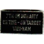 Vietnam 7th Battalion 11th Artillery Beercan DI