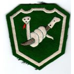 WWII 158th RCT Medical Theatre Made Patch