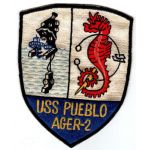 Vietnam Era US Navy USS Pueblo AGER-2 Ships Patch