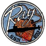 1960's US Navy USS Ray SSN-653 Submarine Patch