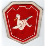WWII 1629th Combat Engineers 158th RCT Theatre Made Patch
