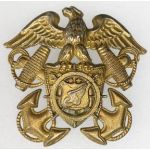 WWII US Army Transportation Corps Officers Cap Badge