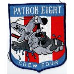 US Navy VP-8 Crew 4 Back Size Squadron Patch