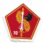 ARVN / South Vietnamese Army 10th War Dog Directorate Patch