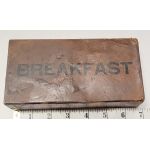 WWII Wax Sealed Breakfast K-Ration