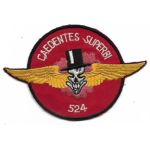 WWII US Marine Corps VMF-524 CAEDENTES SUPERBI Squadron Patch