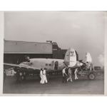 1938 Howard Hughes Round the World Flight Press Photo