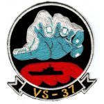 1960's-70's US Navy VS-37 Japanese Made Squadron Patch