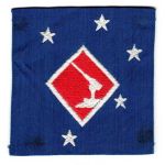 WWII US Marine Corps 1st MAC Defense Battalion Australian Made Patch